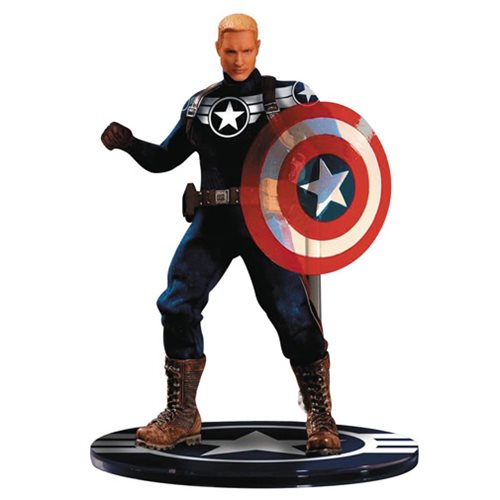 Captain America Commander Rogers One:12 Collective Action Figure - Previews Exclusive